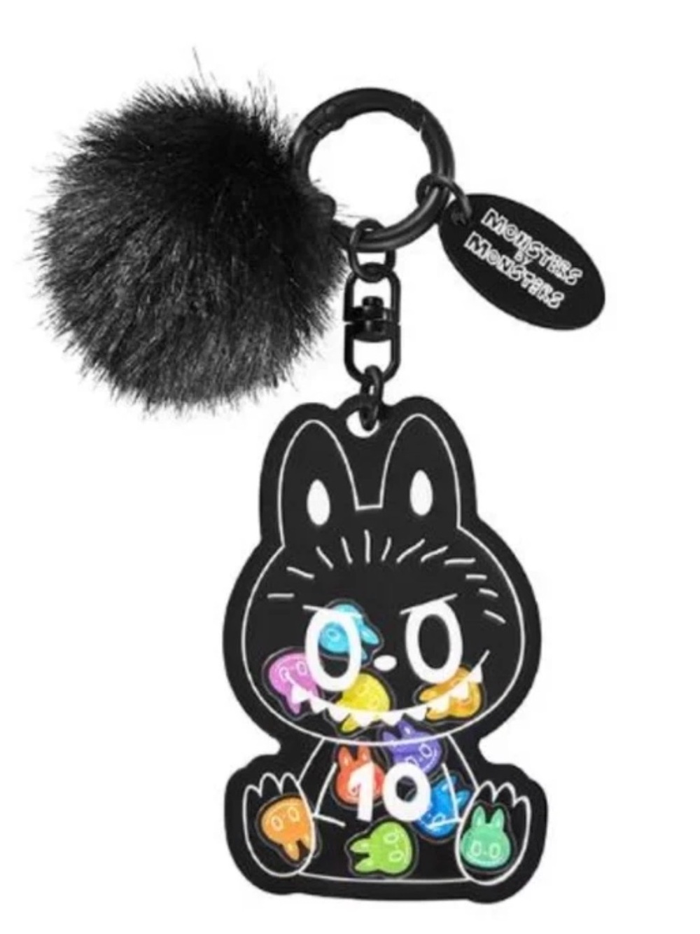 Official NYC The Monsters 10th Anniversary Exhibition Acrylic Shaker Pendant
